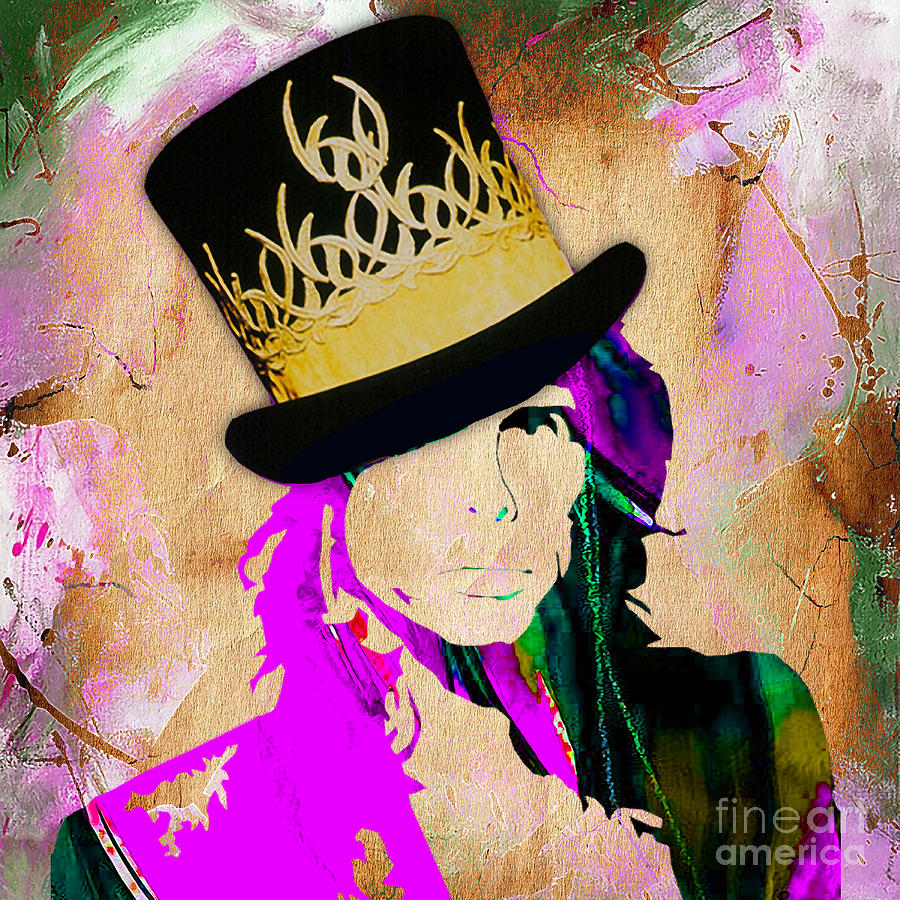 Steven Tyler Mixed Media - Steven Tyler Collection by Marvin Blaine Steven Tyler Mixed Media - Steven Tyler Collection by Marvin Blaine