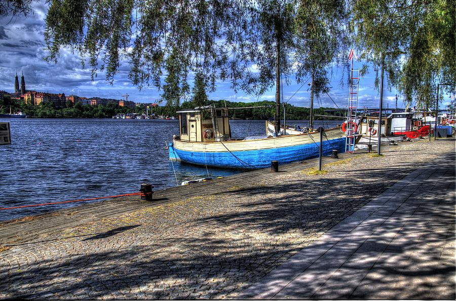 Boat Photograph - Stockholm Harbor - Sweden #9 by Jon Berghoff