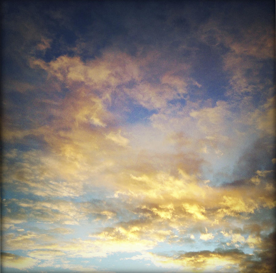 Abstract Photograph - Sunset sky #9 by Les Cunliffe