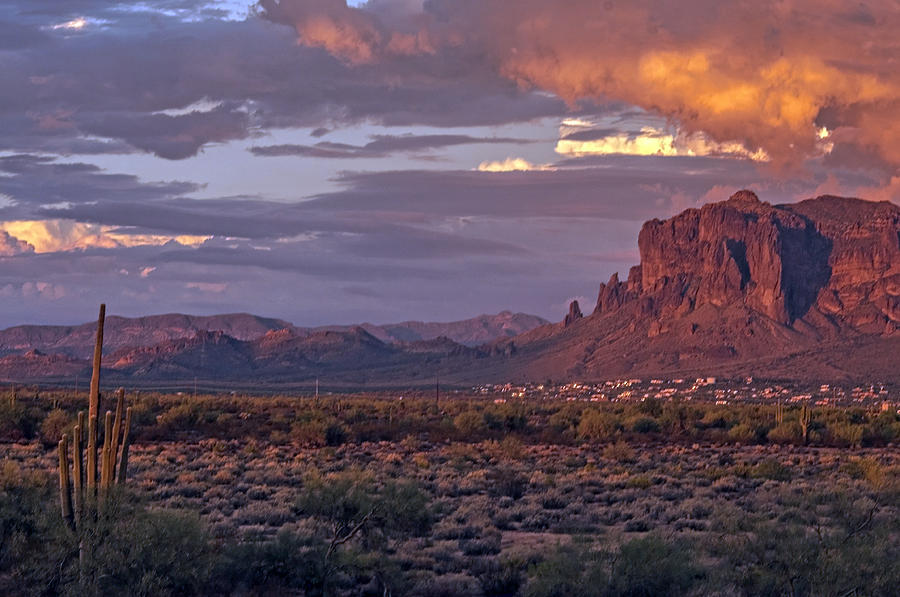 Superstition Mountain #9 Photograph by Tam Ryan