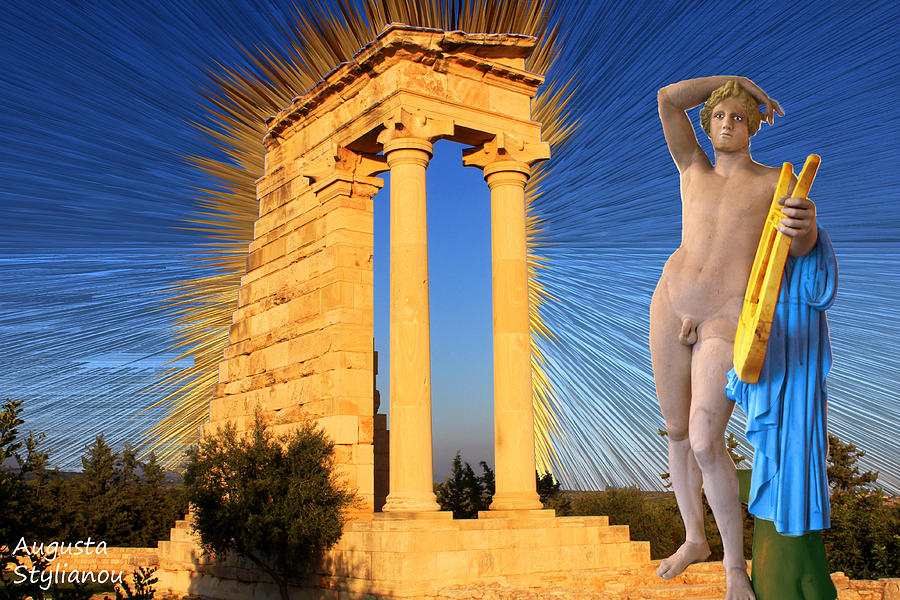 Music Digital Art - Temple of Apollo #4 by Augusta Stylianou