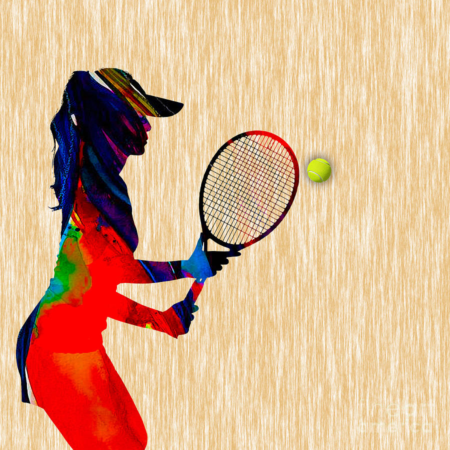 Tennis #9 Mixed Media by Marvin Blaine