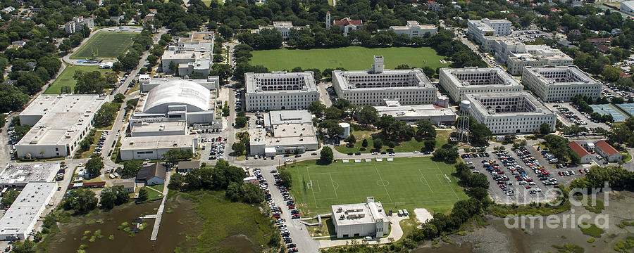 The Citadel and The Military College of South Carolina #1 Photograph by David Oppenheimer