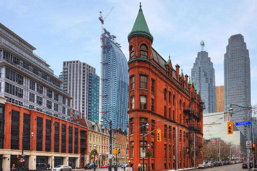 Gooderham Building Photograph - Toronto #9 by Joana Kruse