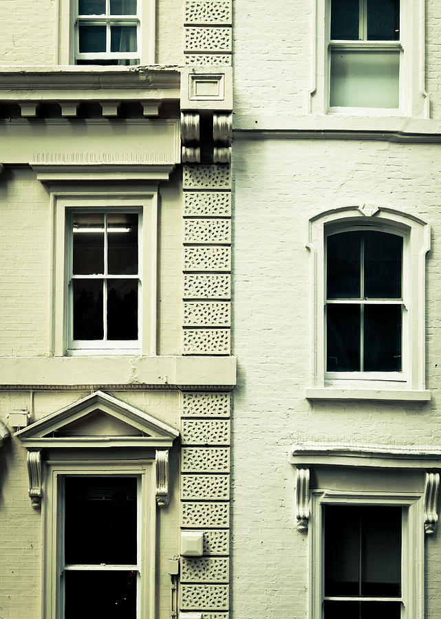 Architecture Photograph - Town houses #9 by Tom Gowanlock