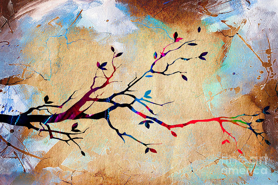 Tree Mixed Media - Tree Branch Collection #9 by Marvin Blaine