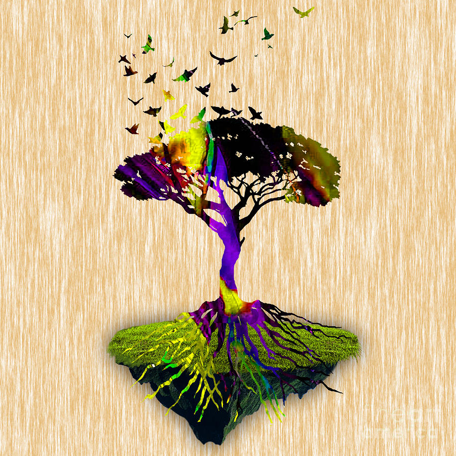 Tree Mixed Media - Tree Of Life Painting #9 by Marvin Blaine