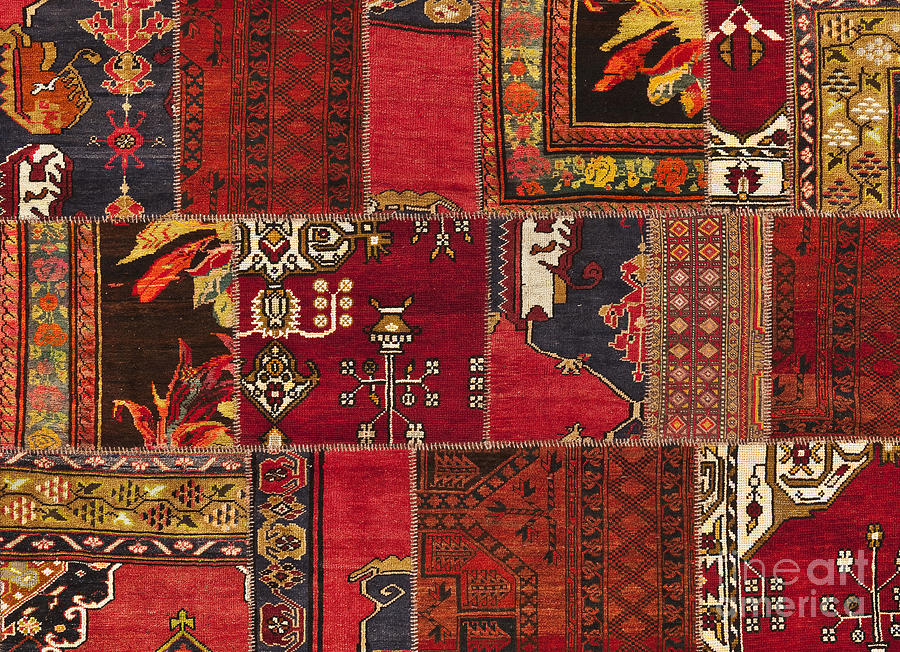 Vintage Photograph - Turkish Carpet #9 by Emirali  KOKAL