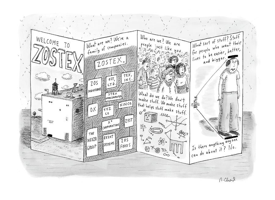 New Yorker August 21st, 2006 Drawing by Roz Chast
