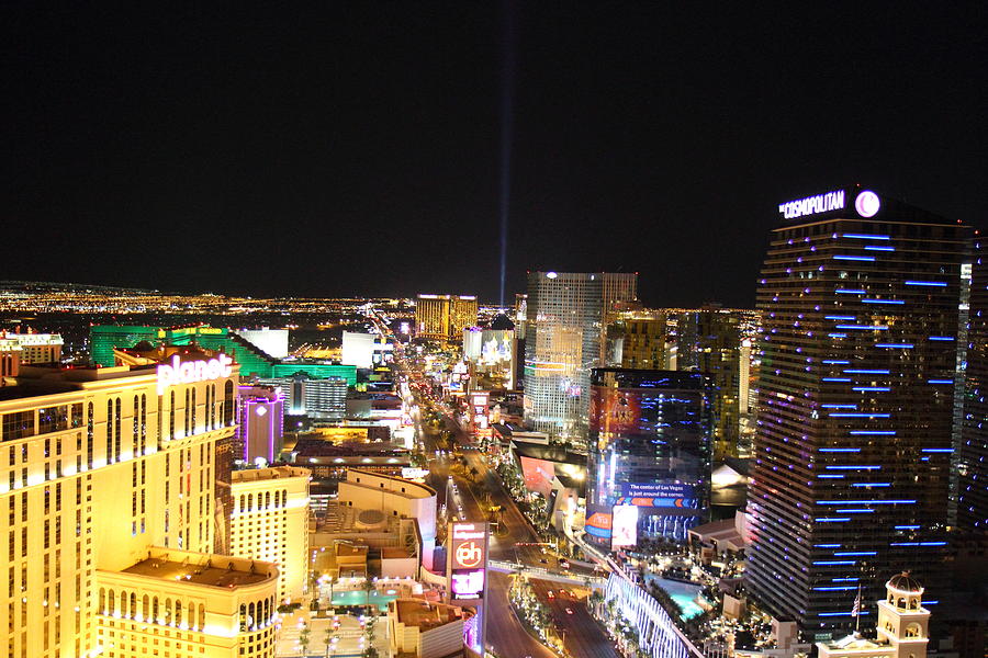 Hollywood Photograph - View from Eiffel Tower in Las Vegas - 01131 #9 by DC Photographer