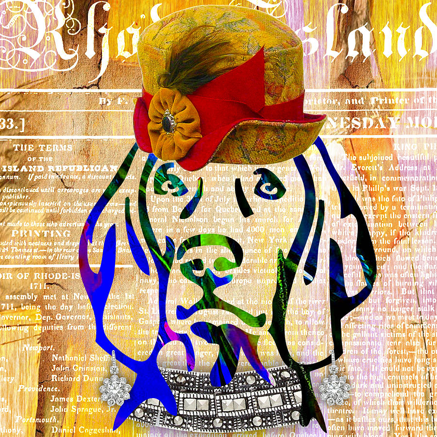 Cool Mixed Media - Weimaraner Collection #10 by Marvin Blaine