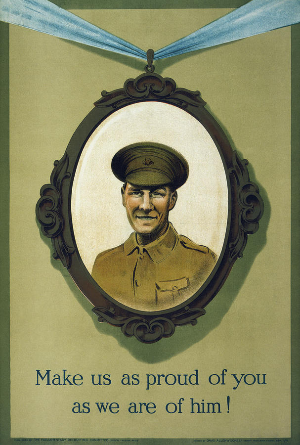 Wwi Poster, 1915 #9 Drawing by Granger