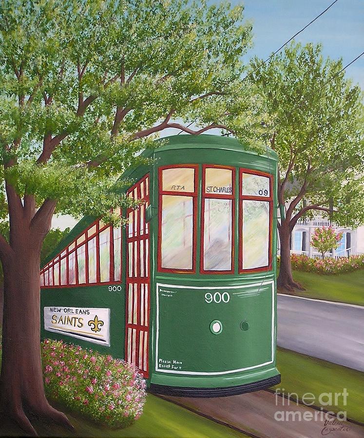 900 on the Avenue Painting by Valerie Carpenter