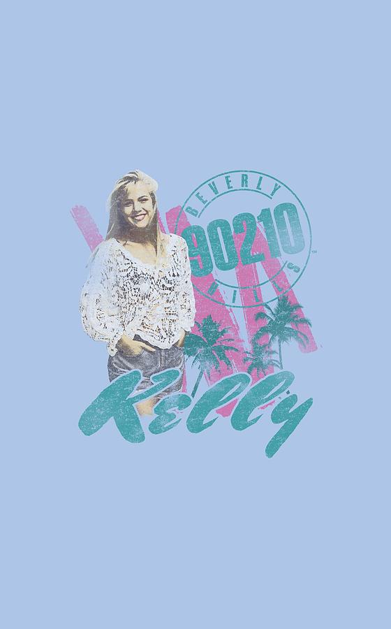 Beverly Hills Digital Art - 90210 - Kelly Vintage by Brand A