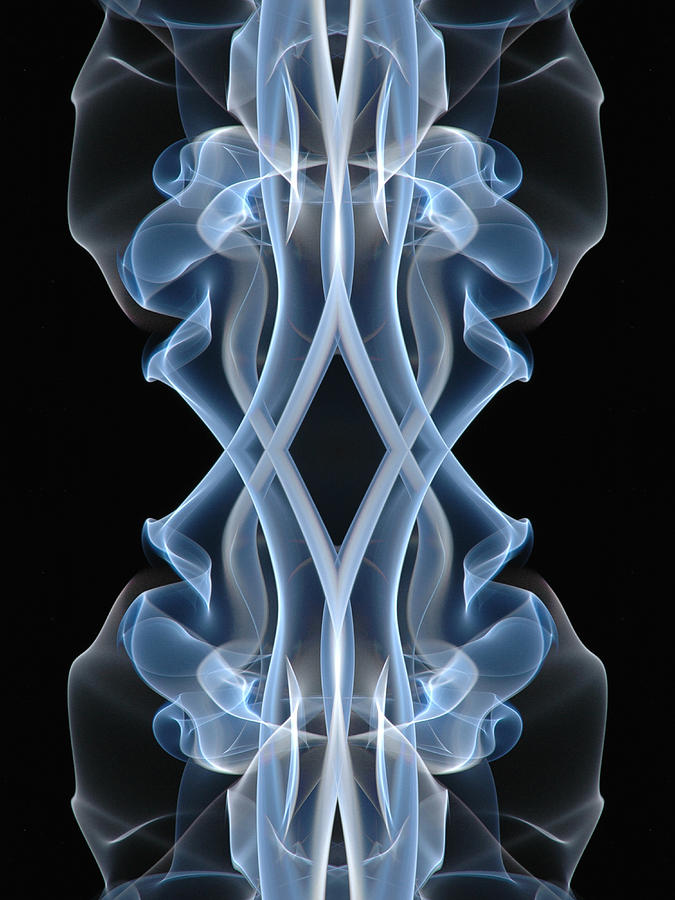 9053 Vertical Flow Spirit Art Photograph by Chris Maher
