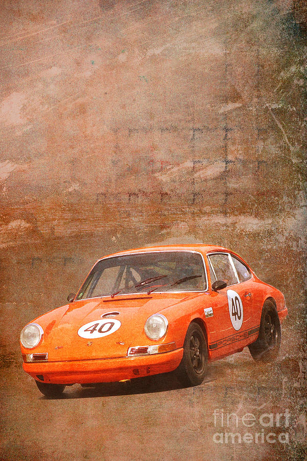 911 Racing Digital Art by Roger Lighterness