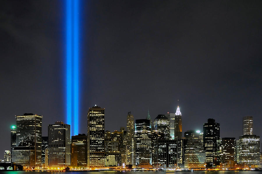 New York City Photograph - 911 Skyline by Paul Van Baardwijk
