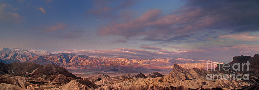 915000002 Panoramic Sunrise Zabriski Point Death Valley NP Photograph by Dave Welling