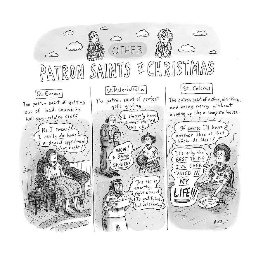 New Yorker December 11th, 2006 Drawing by Roz Chast