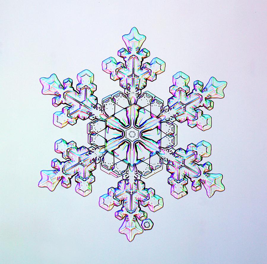 Snowflake #94 Photograph by Kenneth Libbrecht