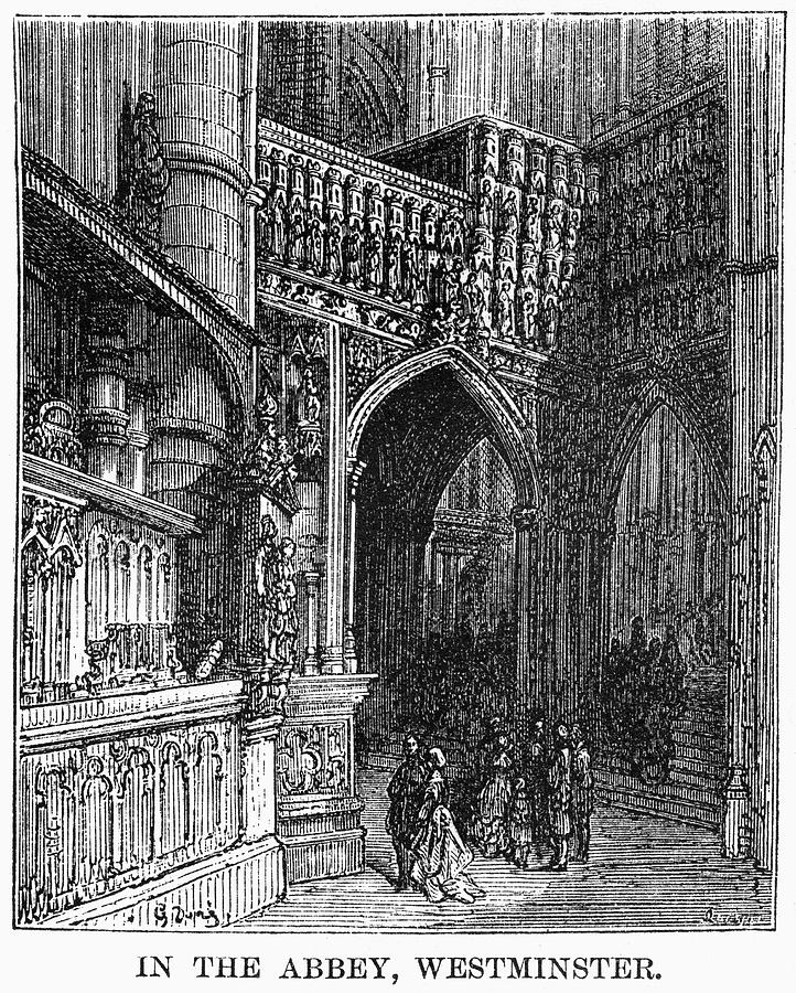 London Drawing by Gustave Dore