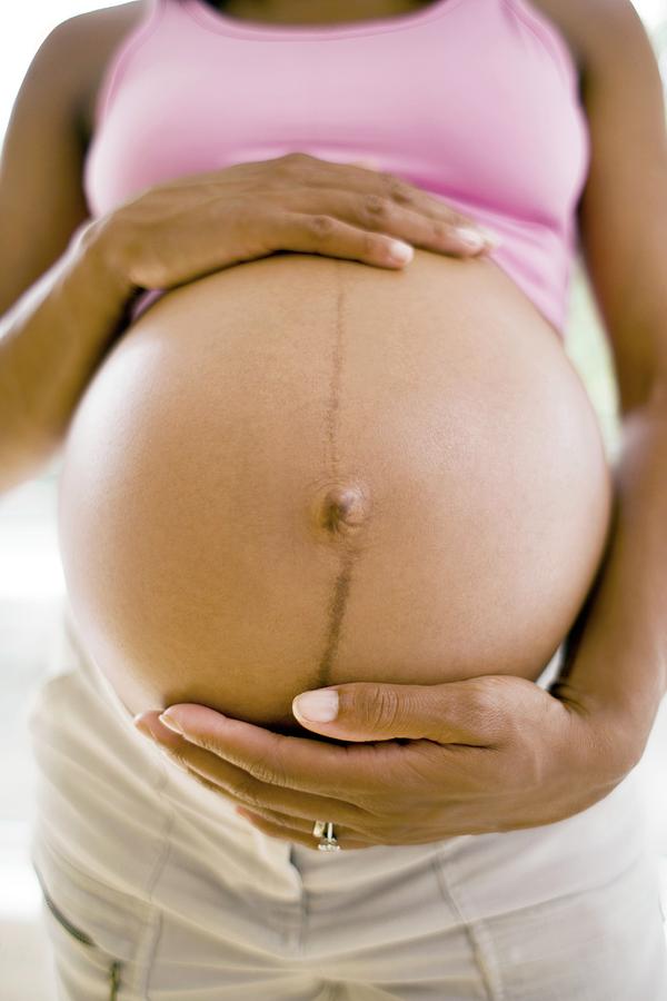 Pregnant Woman #97 Photograph by Ian Hooton/science Photo Library