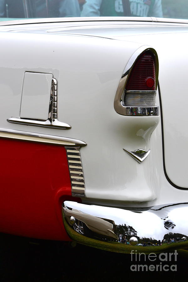 55 Chevy #3 Photograph by Dean Ferreira