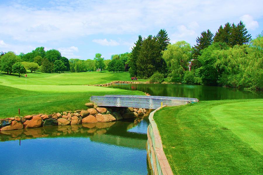 9th Hole Bloomfield Hills Golf Course off Rathmor Rd. Photograph by