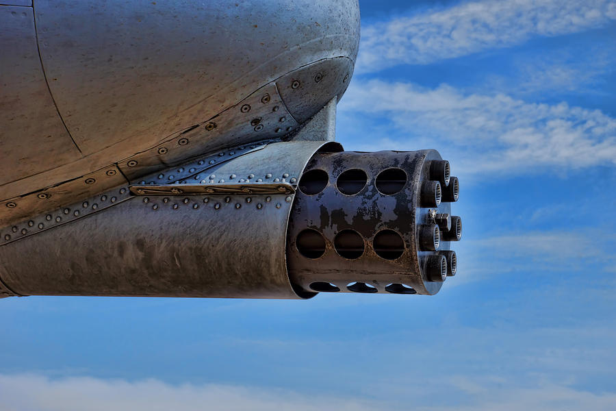 A-10 Wart Hog Cannon Photograph by Alan Hutchins