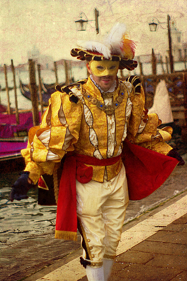 A 17th Century Venice Gentleman Photograph by Suzanne Powers