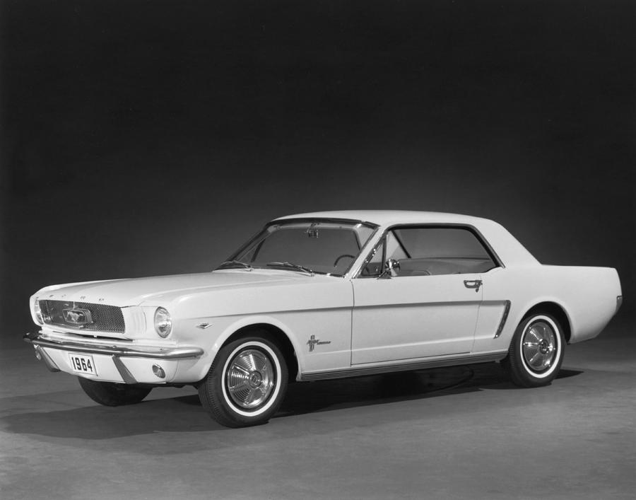 A 1964 Ford Mustang Photograph by Underwood Archives