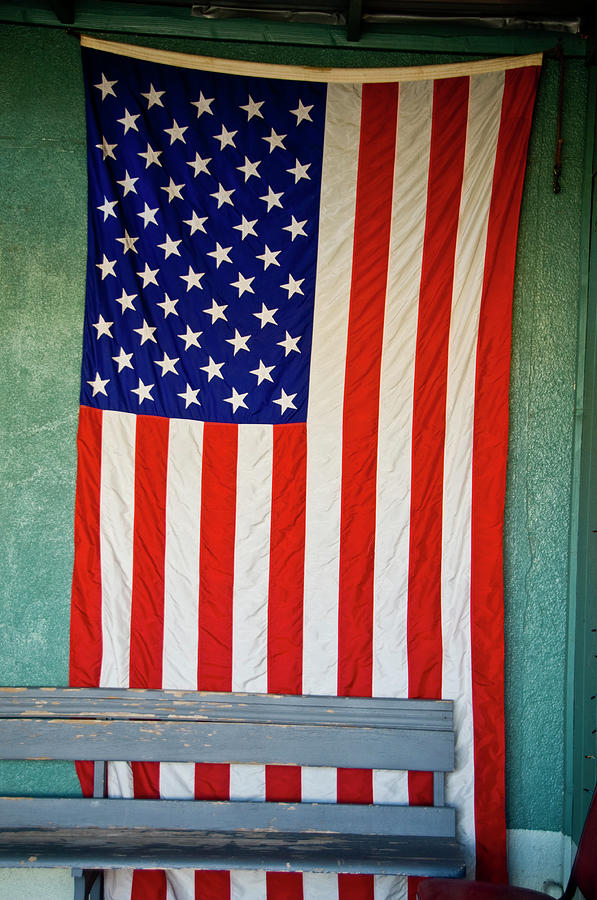 A 48 Star American Flag From1959 By Ray Laskowitz