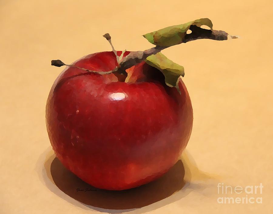 A Apple Photograph by Yumi Johnson