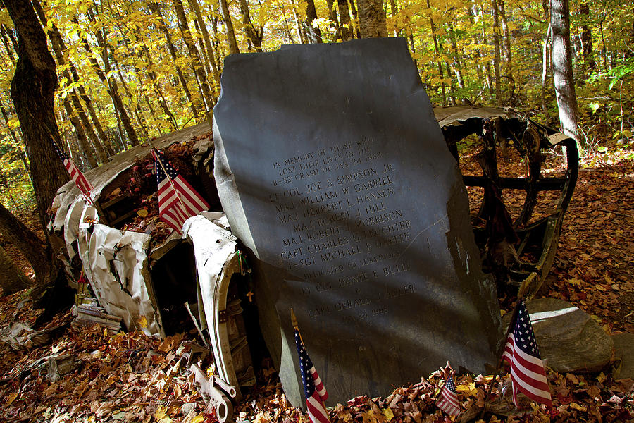 A B52 Plane Crash Site In Maine Photograph By Jeffrey Phelps | Pixels