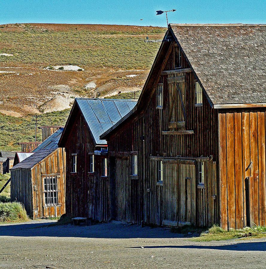 A Barn at Bodie California Photograph by Joseph Coulombe