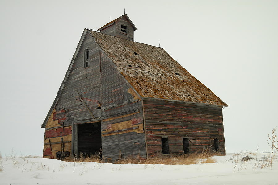 A Barn Near Wild Rose North Dakota Photograph