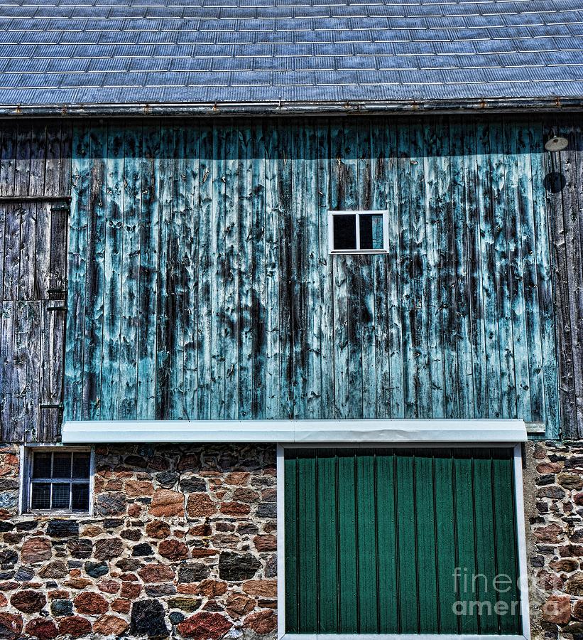 A Barn of Many Colors Photograph by Henry Kowalski