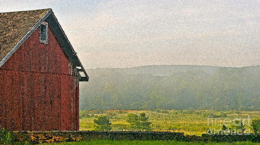 A Barn that Was Photograph by Joan McArthur