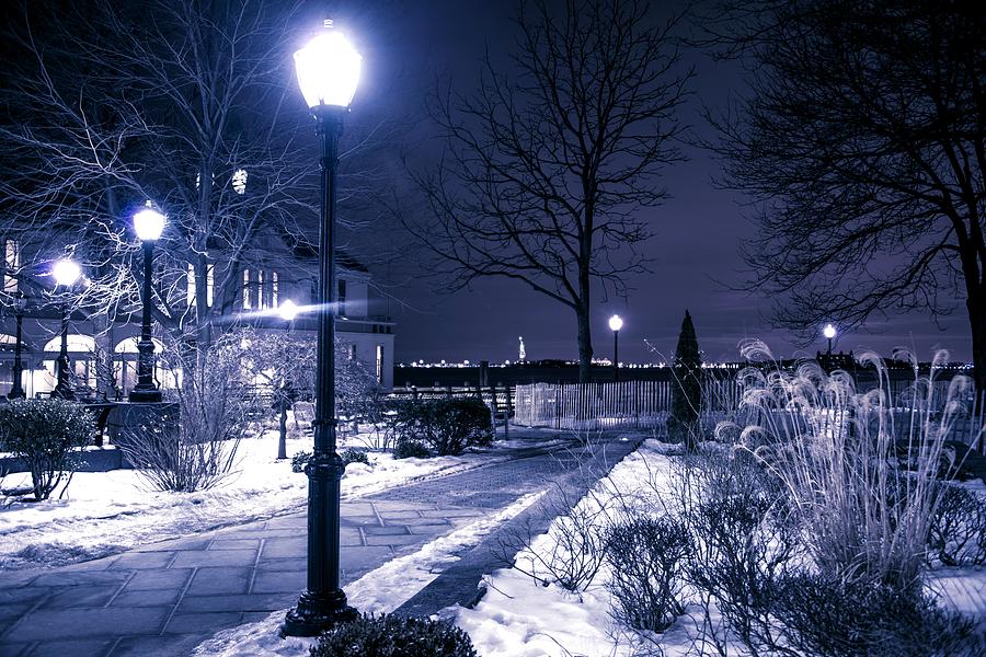 A Battery Park Winter Photograph by Theodore Jones