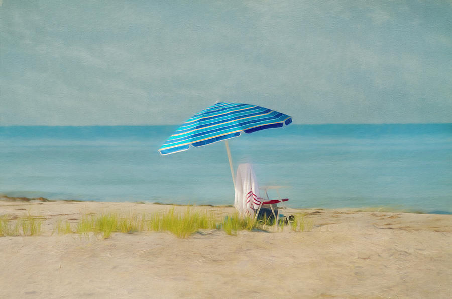 Summer Photograph - A Beach Day by Kim Hojnacki