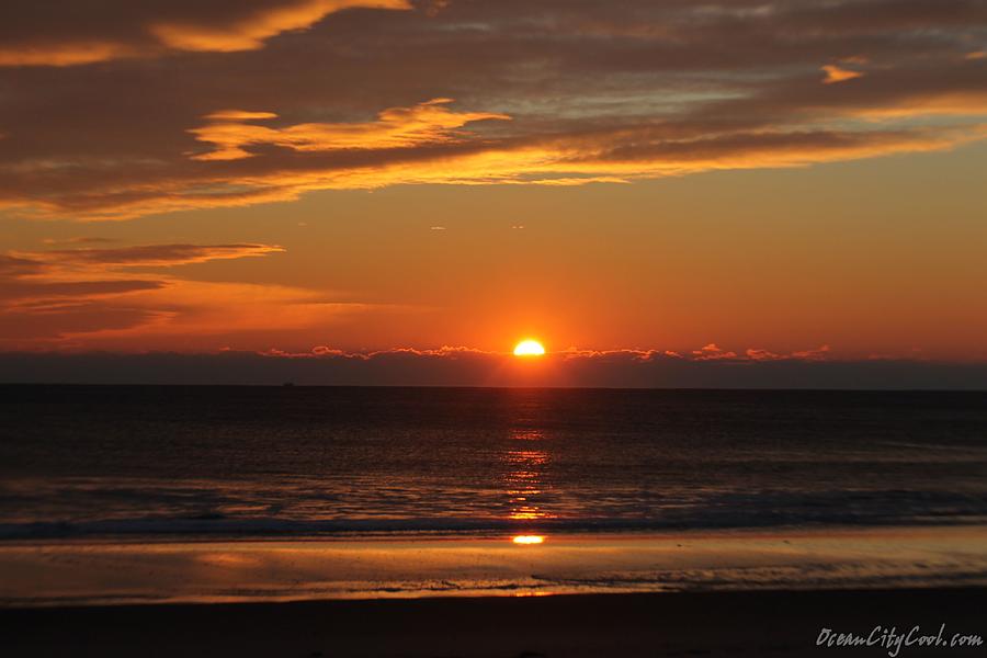 A Beach Life Sunrise Photograph by Robert Banach
