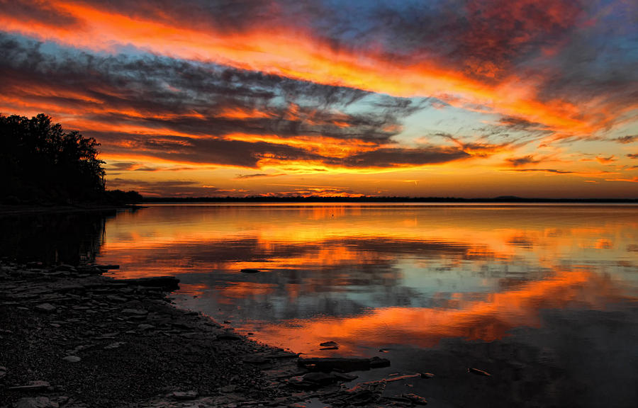 A Beautiful Place To Watch Sunsets Photograph by Carolyn Fletcher ...