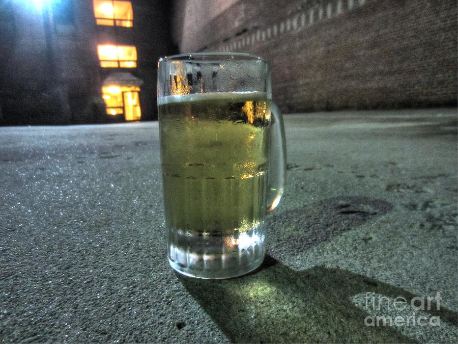 A Beer Mug in an Alley  Photograph by Robert Loe