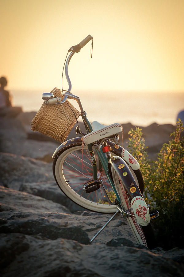 San Diego Photograph - A Bike and Chi by Peter Tellone