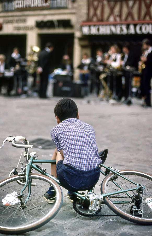A Bike Makes a Good Seat Photograph by KG Thienemann
