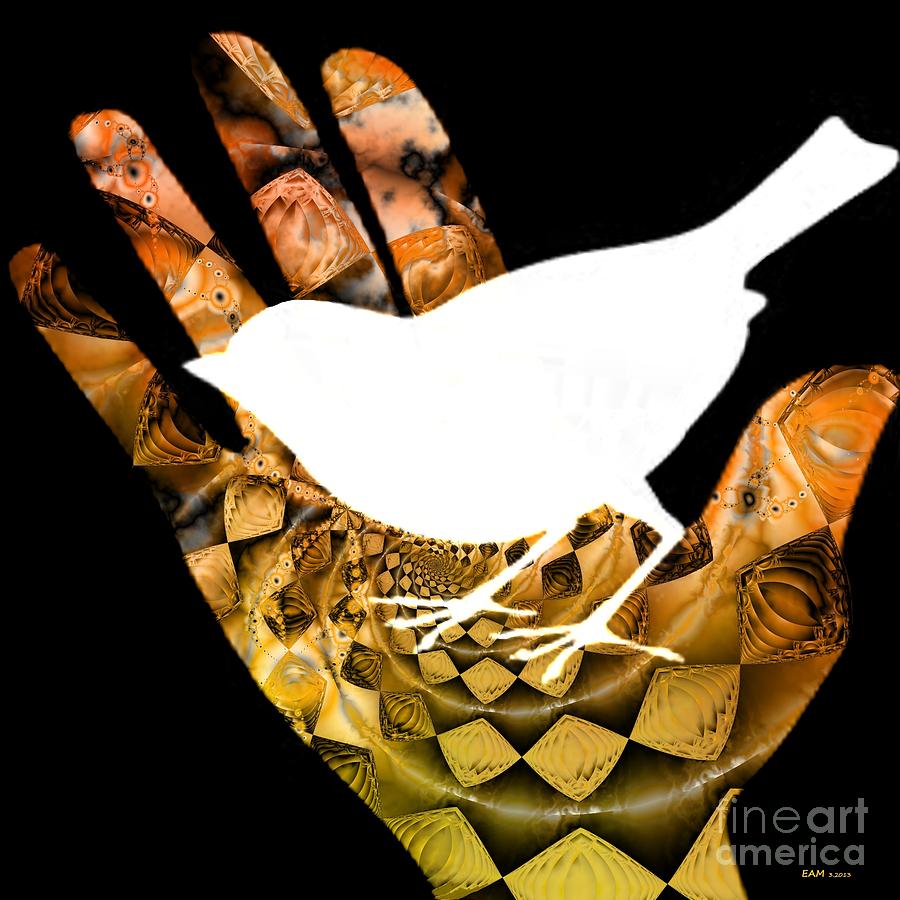 A Bird In The Hand Is Worth Two In The Bush Digital Art