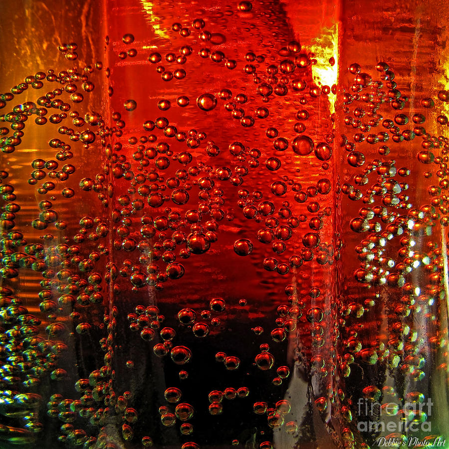 A bit of the bubbly    Pepsi Photograph by Debbie Portwood