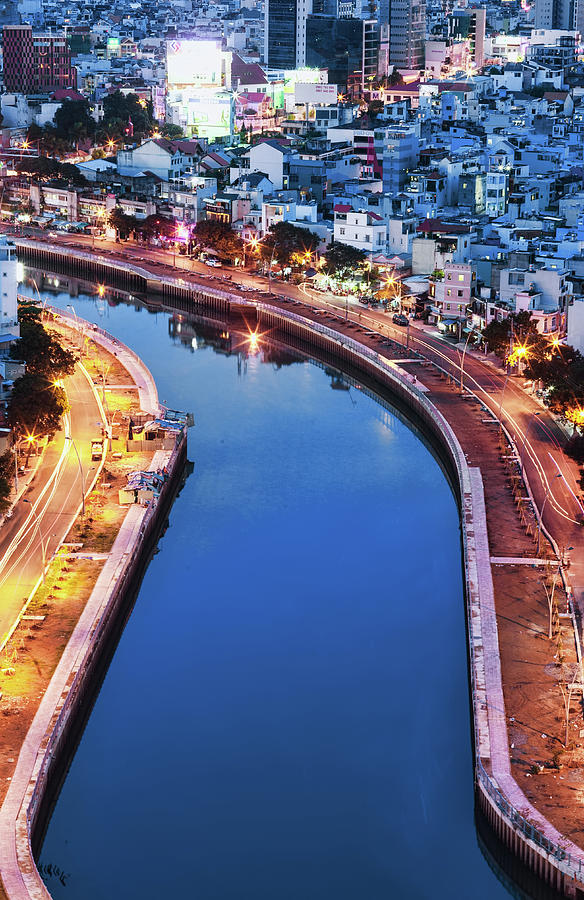 A Black Canal In Saigon,vietam Photograph by Photos By Andy Le