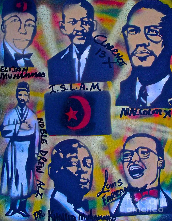 A Black Nation Of Islam Painting by Tony B Conscious