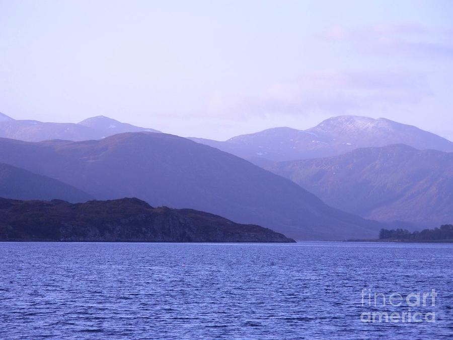Blue Dawn Over Loch Broom Photograph by Joan-Violet Stretch